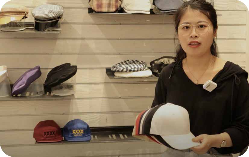 Display Video of Wholesale Corduroy Bucket Hats for Men Women