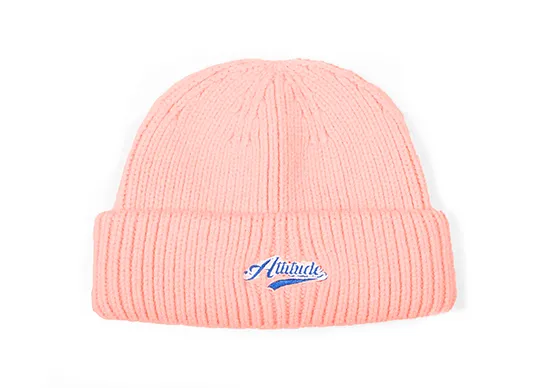 pink fisherman beanie