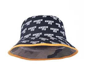 reversible print  bucket hat