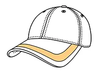 patterned visor