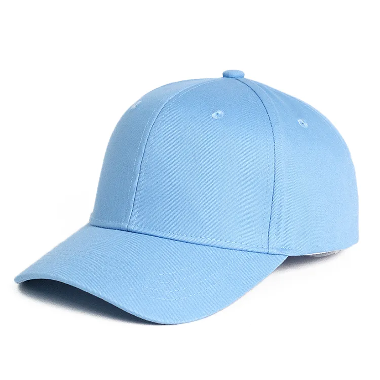 blue cotton baseball cap