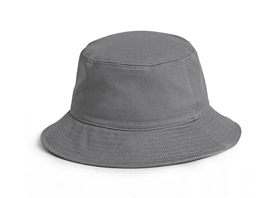 grey bucket hat