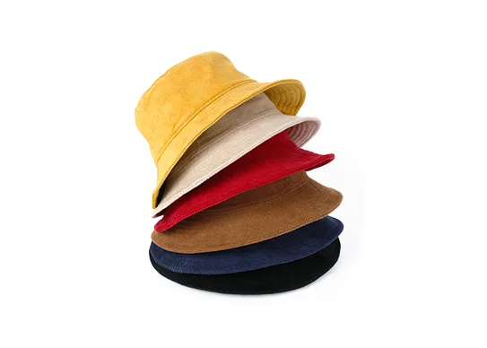 corduroy bucket hat wholesale