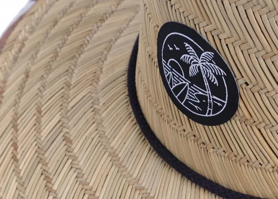 custom straw hats