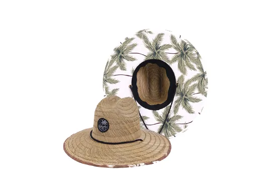 custom straw sun hat