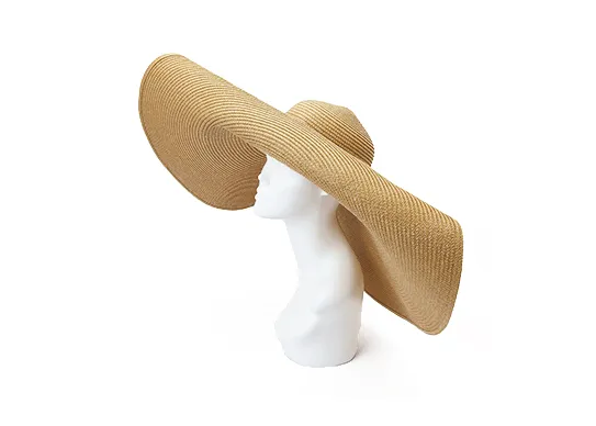 Wholesale Wide Brim Straw Floppy Beach Sun Hats - Foremost