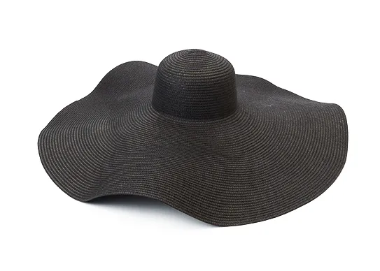 black floppy hats