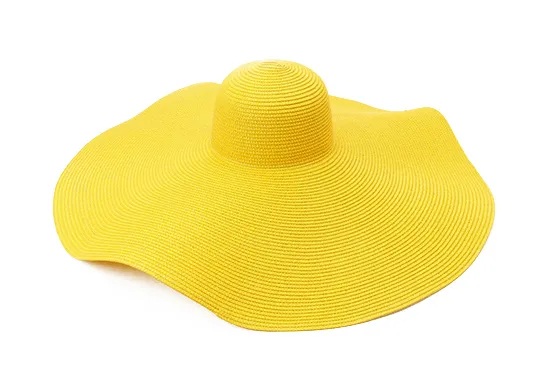yellow floppy hat