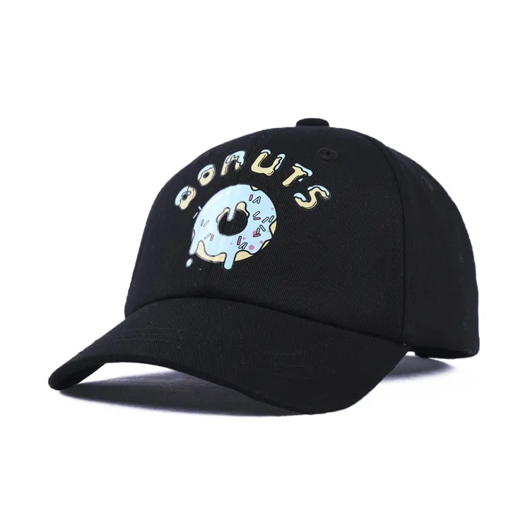 black kids baseball cap