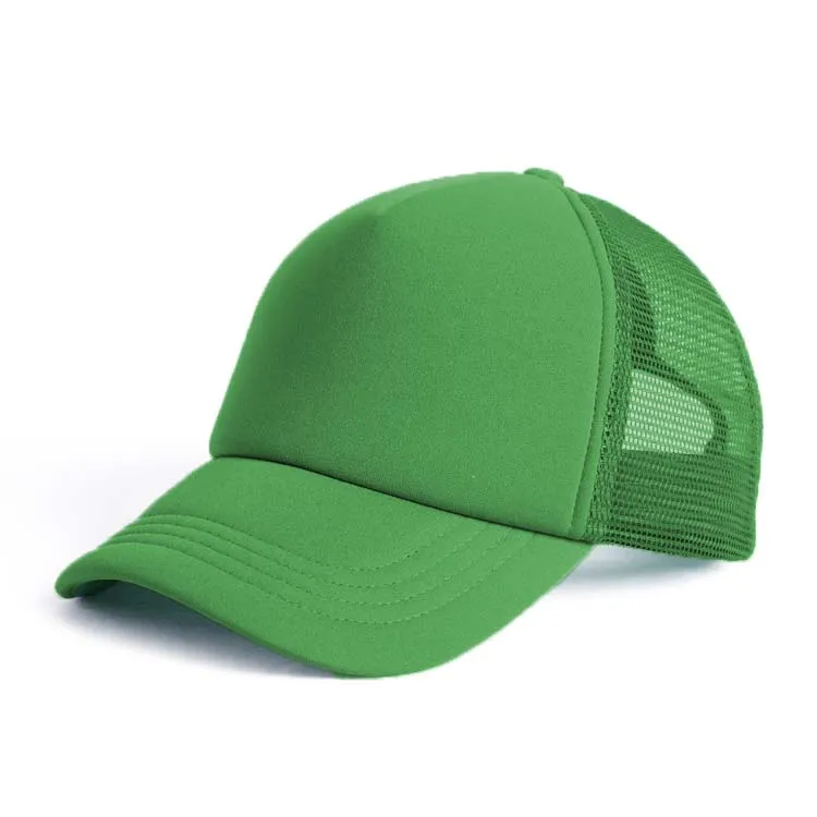 green foam trucker hat