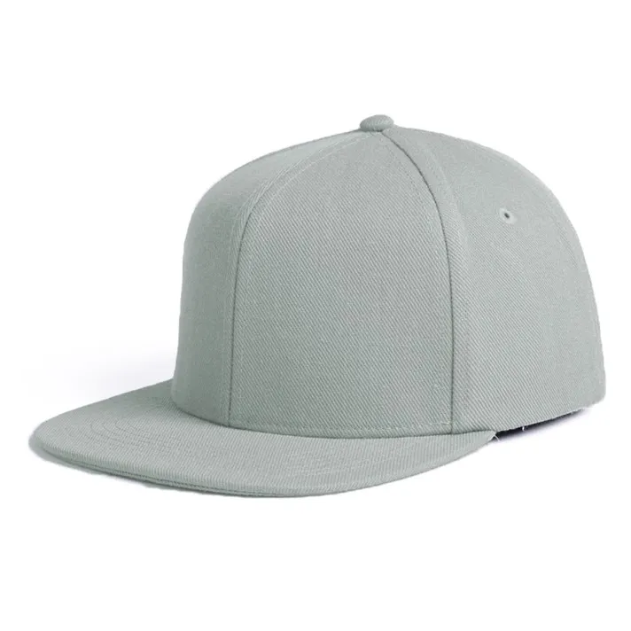 grey fitted hat