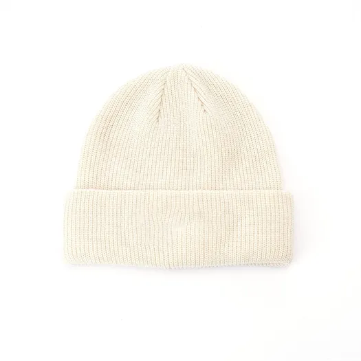 beige cuffed beanie