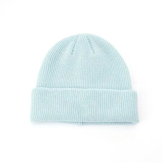 blue cuffed beanie