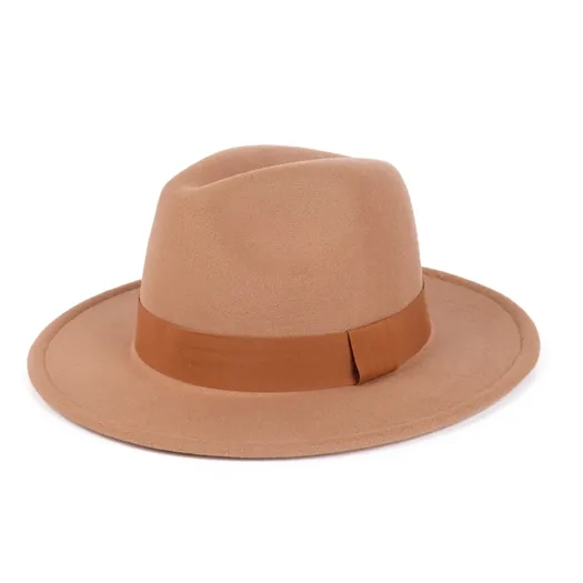 camel felt hat