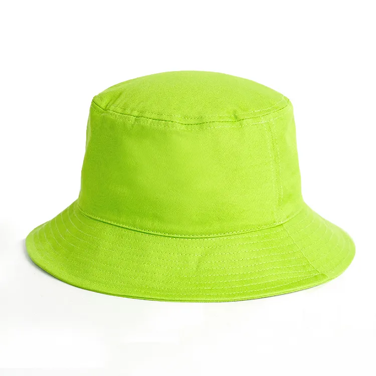 green bucket hat