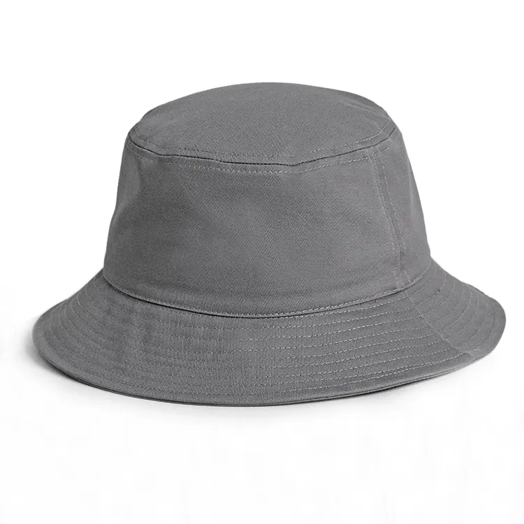 grey bucket hat