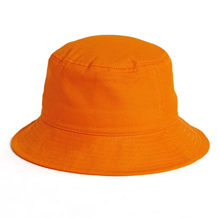 orange bucket hat
