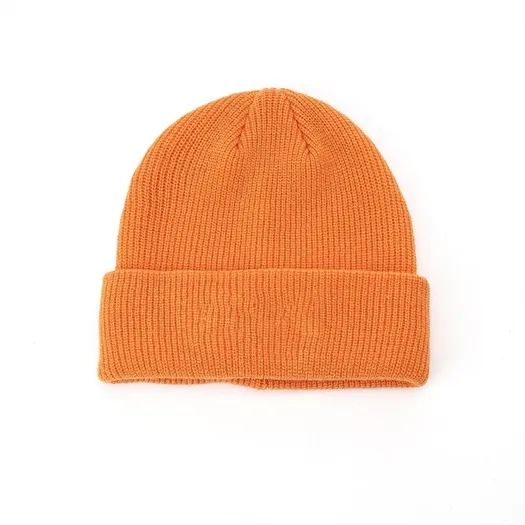 orange cuffed beanie