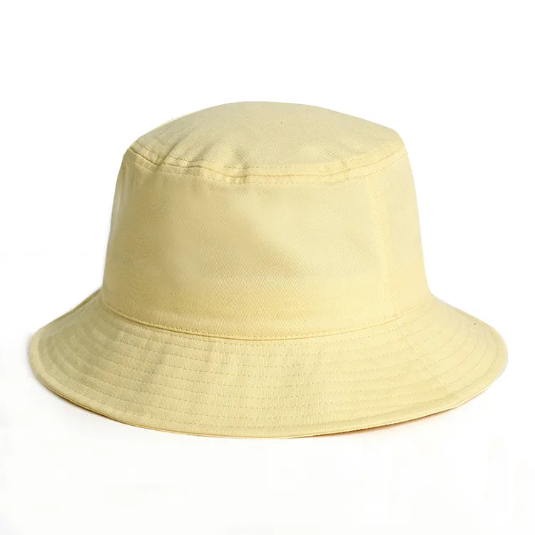 yellow bucket hat