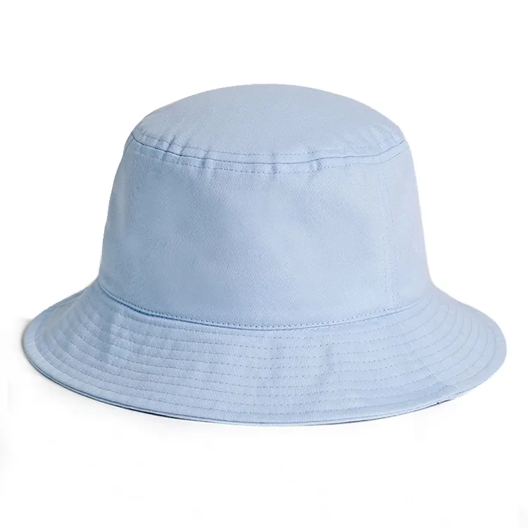 light blue bucket hat