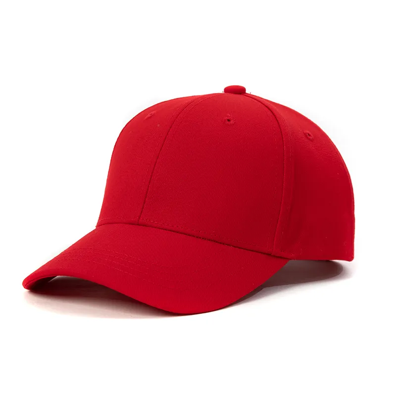 red recycled baseball cap