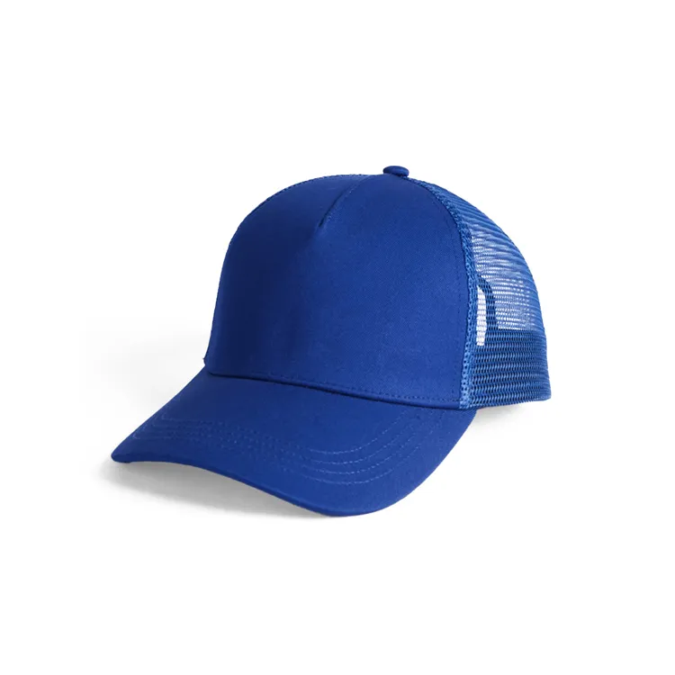 rblue 5 panel trucker hat