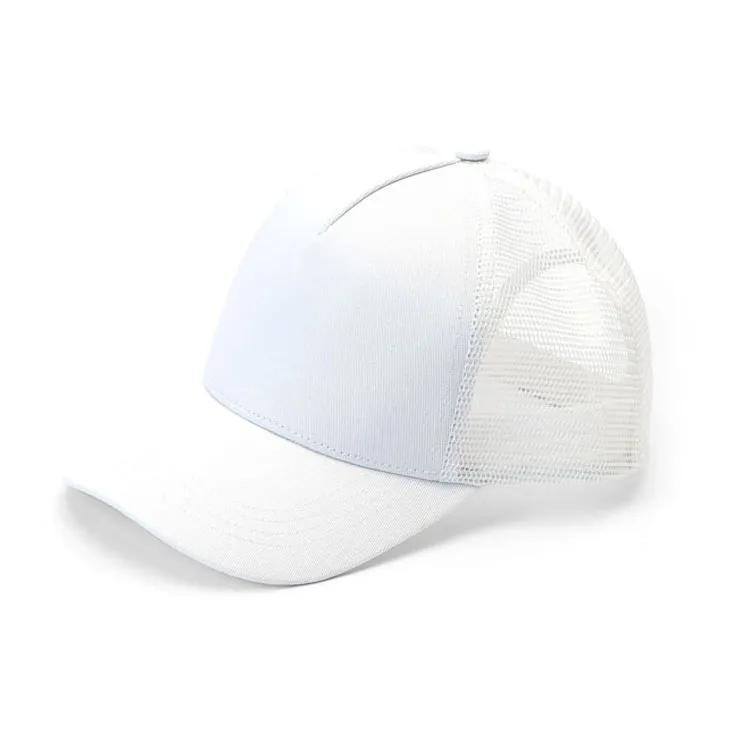 white 5 panel trucker hat