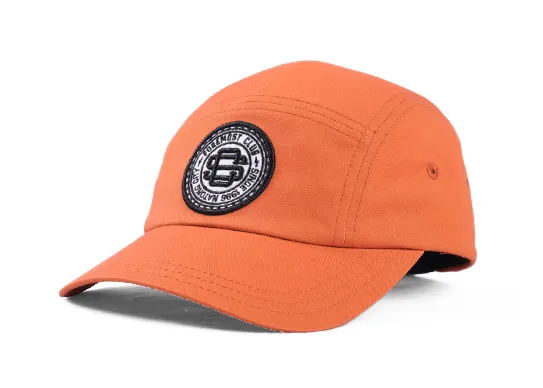 orange camper hat