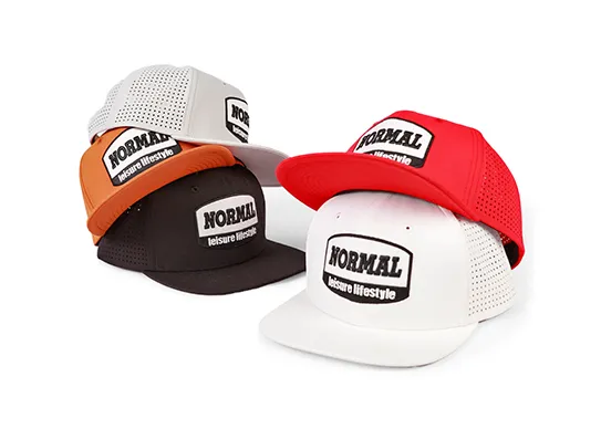 Custom Personalized Laser Perforated Snapback Hats - Foremost