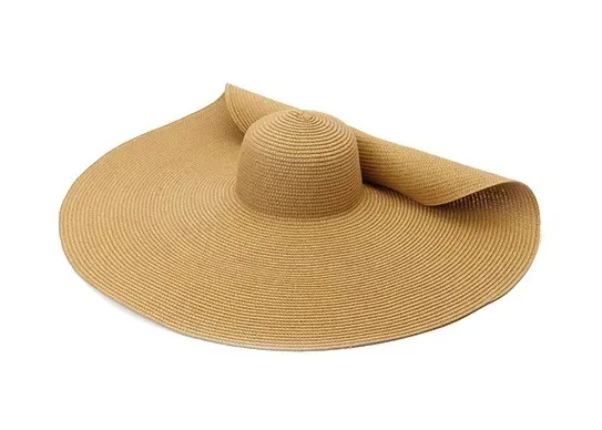Wholesale Wide Brim Straw Floppy Beach Sun Hats