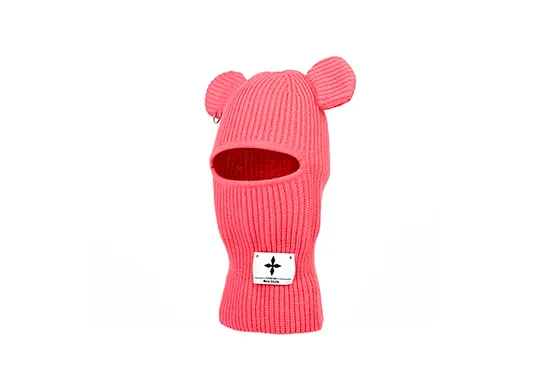 red balaclava with ears