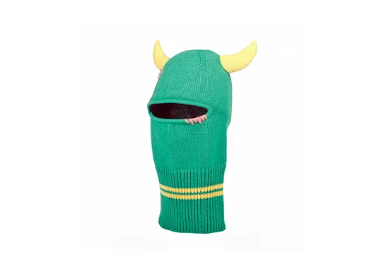 green devil horn balaclava