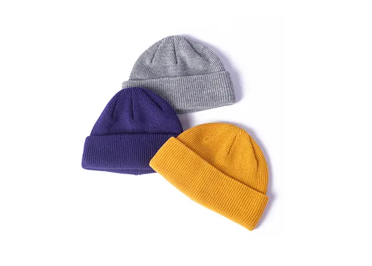 recycled material beanie