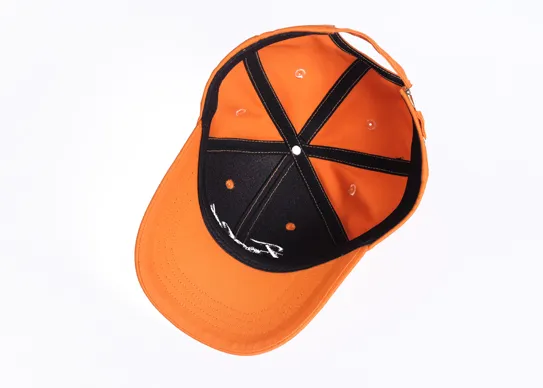 baseball cap inside view