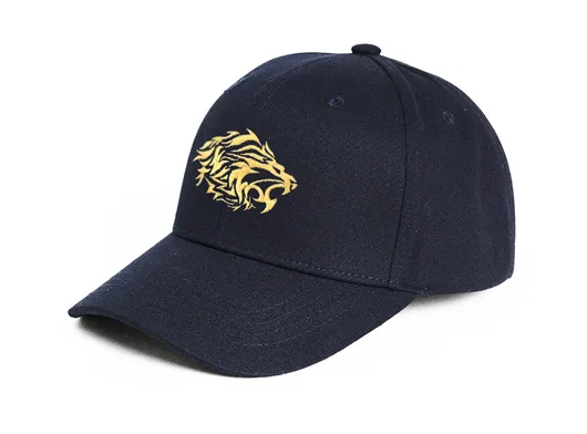 black embroidery baseball cap