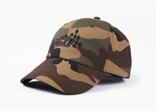 green camo baseball cap