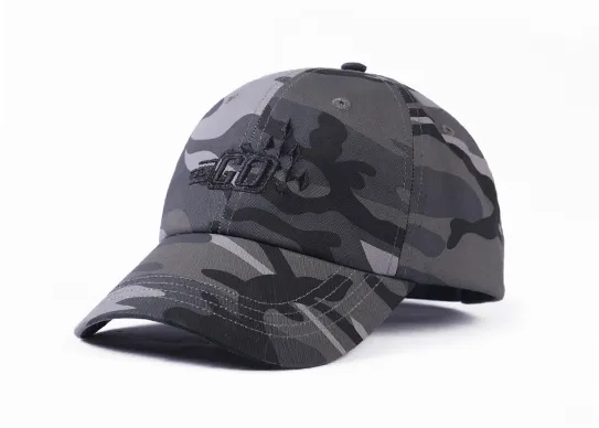 grey camo baseball cap