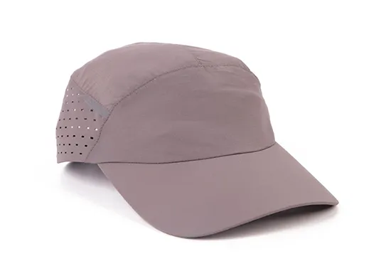 grey nylon baseball cap