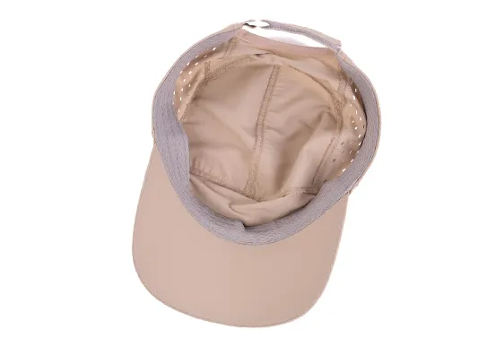 nylon baseball cap inside view