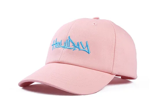 pink satin baseball cap