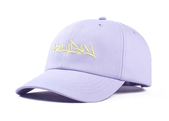 purple satin baseball cap