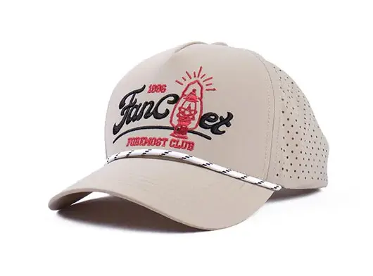 Custom Perforated Trucker Hats with Rope Wholesale Manufacturer - Foremost