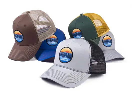 custom trucker hats with patch
