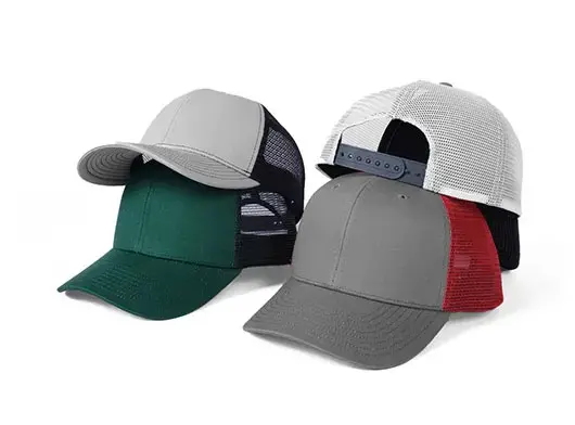 iFish Unstructured Mesh-Back Trucker Logo Hat - iFISH Apparel