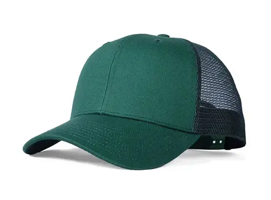 olive trucker hat