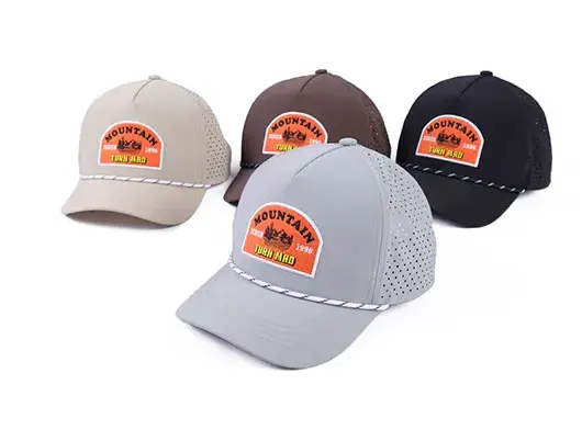 trucker hat with rope