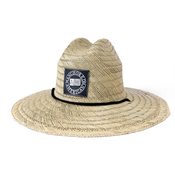 custom straw sun hats