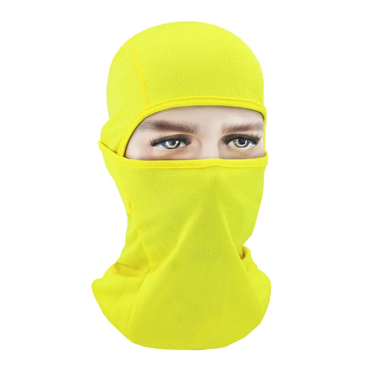 fyellow ski mask