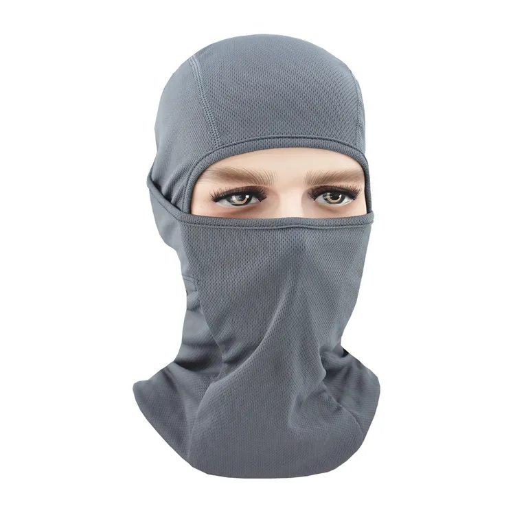 grey ski mask