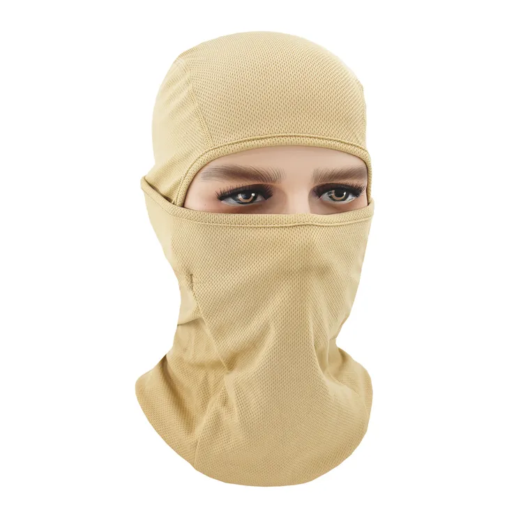 khaki ski mask